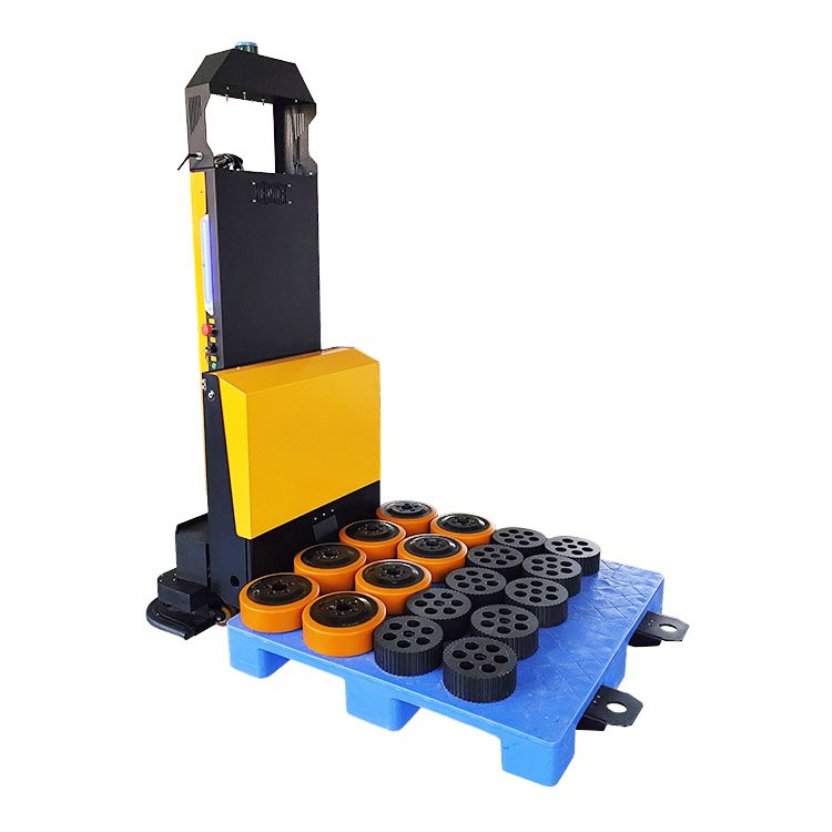 Factory AMR Robot 1.3m/s Walking Speed AGV Robot Laser Forklift AGV for Industrial Material Handling