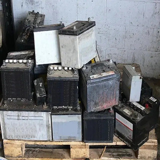 Origin Used Car Scrap Lead Battery Drained Lead Acid Auto Battery for Export