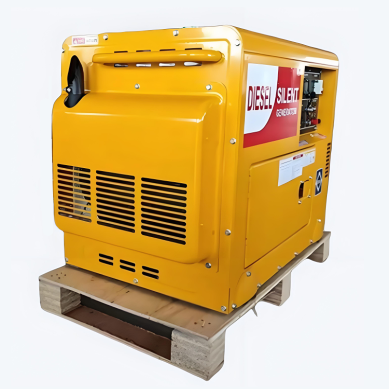 50HZ 5kVA Portable Air Cooled Self-Excited Alternator Generator Low Noise Super Silent Diesel Generator Emergency Backup 40KW