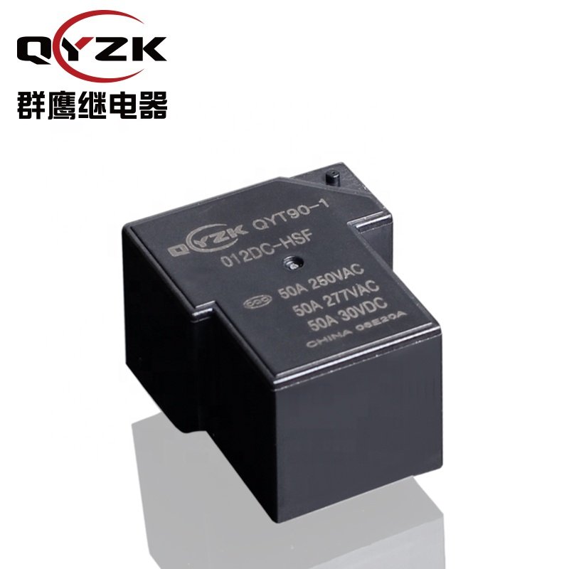 Car Relay 12v 50a SPST-NO Rating Load 50AMP 250VAC 50A 30VDC 4 Pins 0.9W Alternative to G8P T90 Safety Power Relay