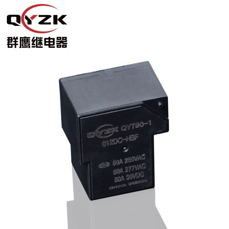 Car Relay 12v 50a SPST-NO Rating Load 50AMP 250VAC 50A 30VDC 4 Pins 0.9W Alternative to G8P T90 Safety Power Relay