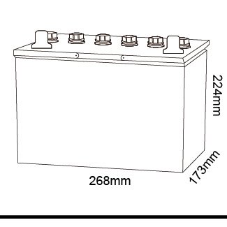 China Wholesale Japanese Jis Cars/Vehicle 400 Cca 44 Ah 48D26R N50 Stop Start Battery for All Kinds of Cars