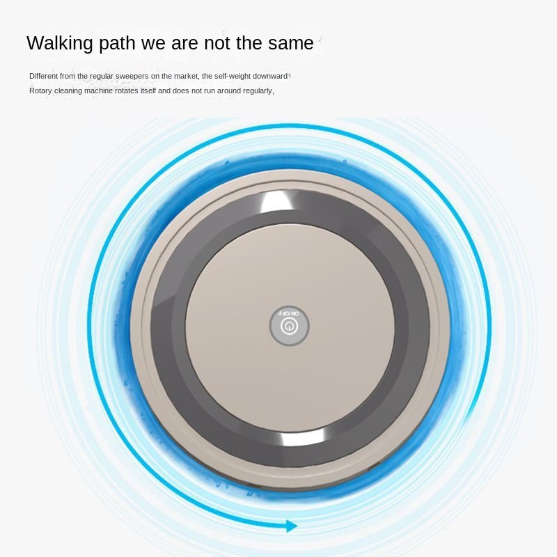 Intelligent Home Cleaning Robot Wet Dry Mopping Updated EU Plug Hotels Auto Robot Vacuum Cleaner for USB/Battery Charging