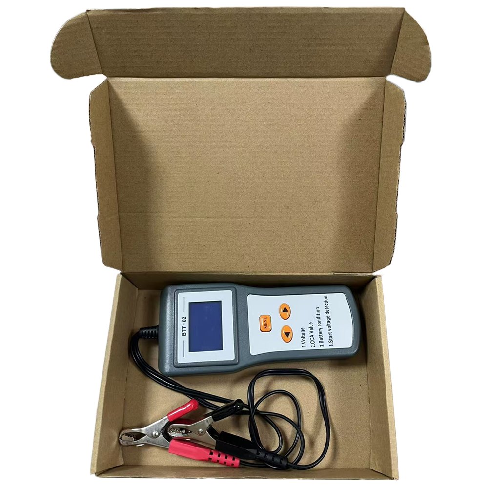 BTT-02 6V 12V 40-2000A CCA Capacity Digital Car System Tool Battery Analyzer Truck Motorcycle Automotivo Auto Battery Tester