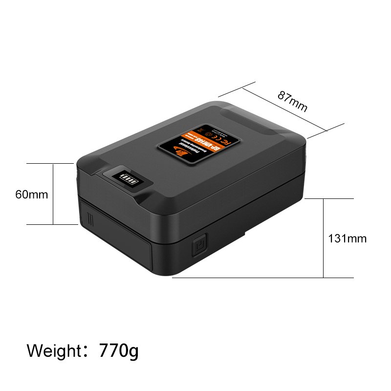 Mini v Mount Lock Battery Lithium-ion Battery 148wh 14.8v V-mount Battery for sony Camera