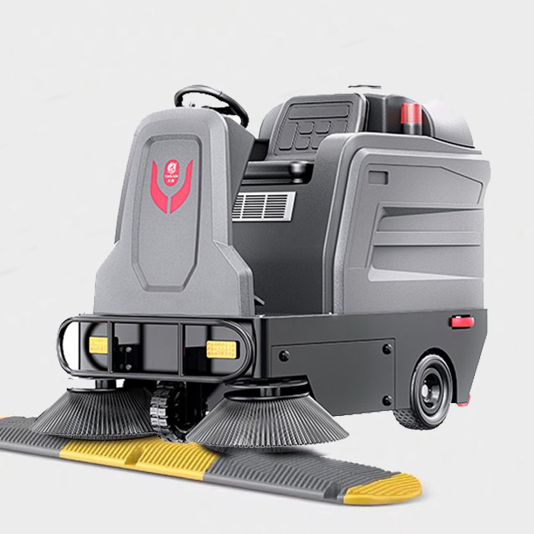 CleanHorse M3 Plastic Metal Drive Auto Automatic Electric Sit-down Sweeper Machine