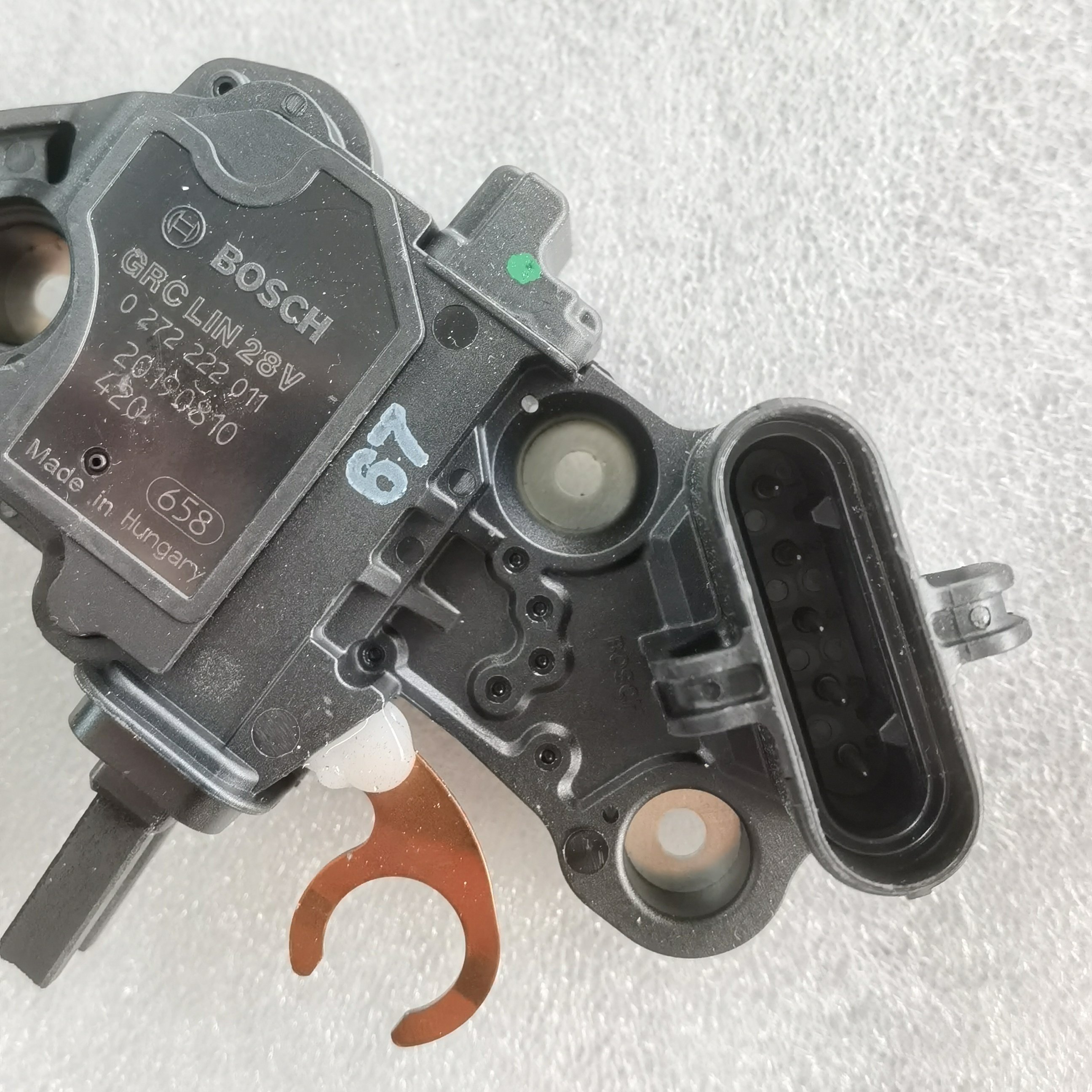 28V ORIGINAL ALTERNATOR PARTS REGULATOR 0272 222 011 0272222003 F00M415202 for Mercedes-Benz CITARO/ INTEGRO