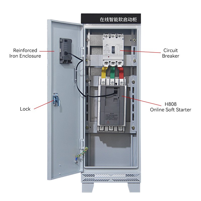 3 Phase 220V/380V/480V Motor Starter Box Soft Motor Starter 5.5kw 22kw 30kw 75kw 90kw 300kw Customizable