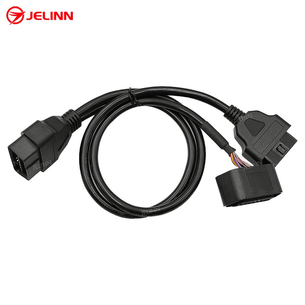 OBD 2 OBD2 Splitter Y Cable J1962 16 Pin Split Wire Harness for Ford Cars