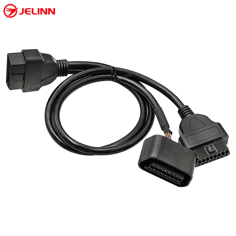 OBD 2 OBD2 Splitter Y Cable J1962 16 Pin Split Wire Harness for Ford Cars