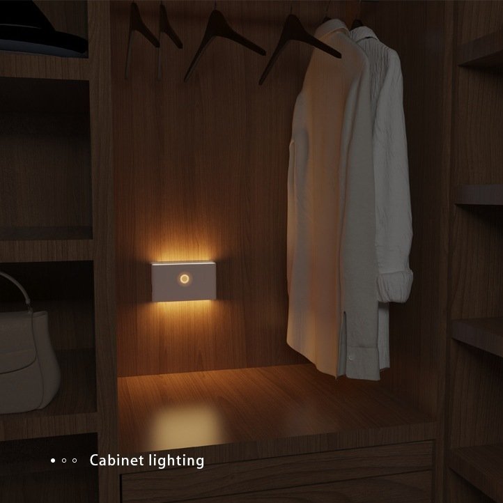 Up Down Dusk to Dawn Motion Sensor Magnetic Mount Rechargeable Night Lights Wardrobe Hallway Kitchen Kids Room Led Cabinet Light