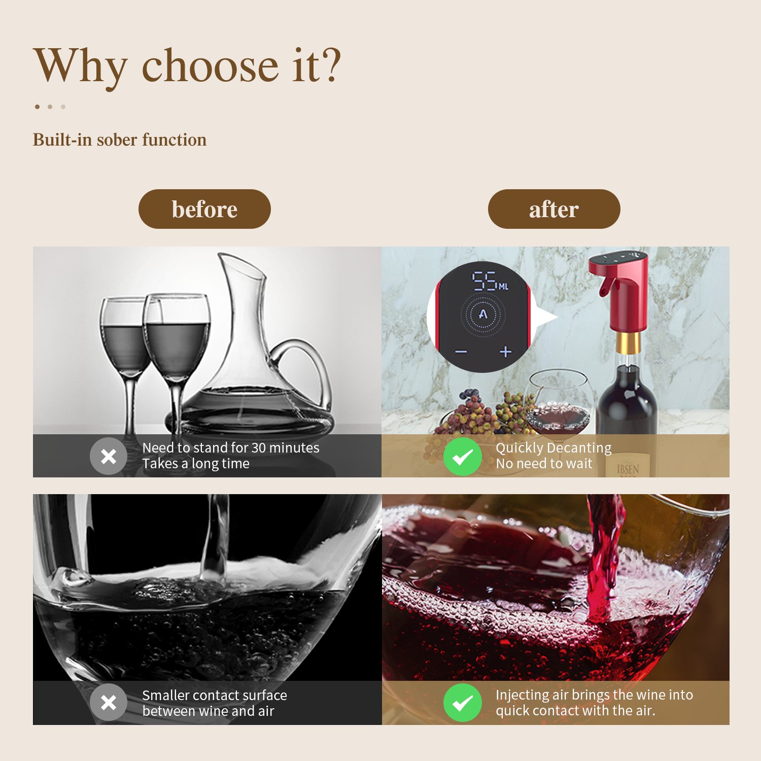 Plastic Alcohol Smart Auto Portable Electric Bottle Automatic Whiskey Shot Liquor Wine Dispenser