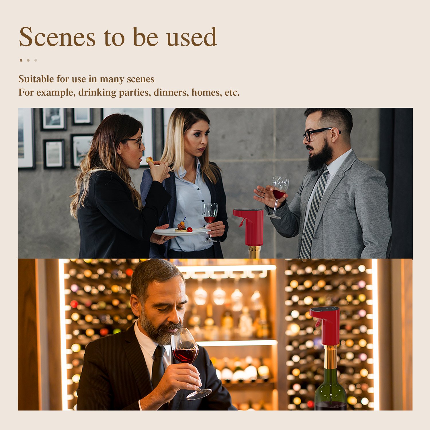 Plastic Alcohol Smart Auto Portable Electric Bottle Automatic Whiskey Shot Liquor Wine Dispenser