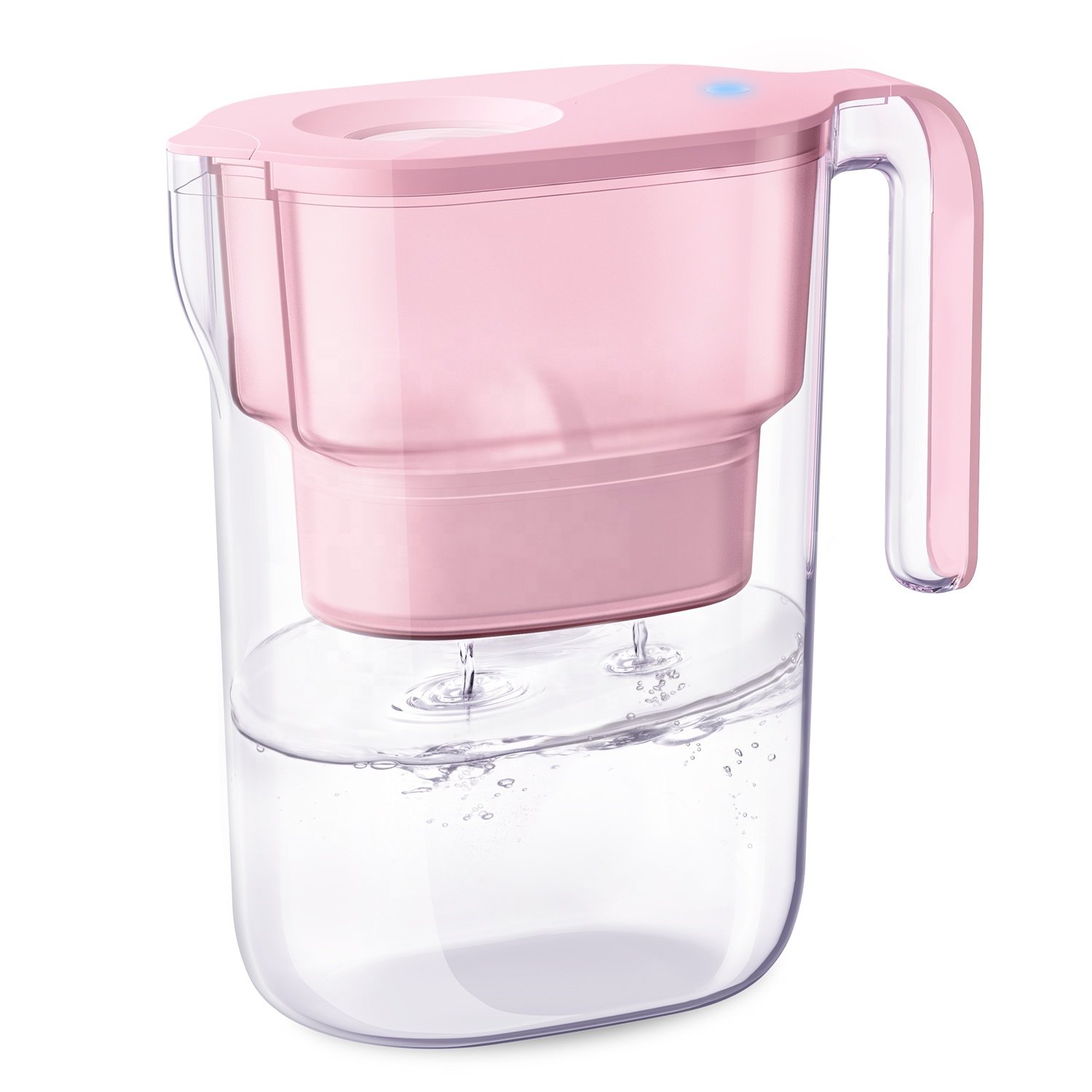 Household Countertop Alkaline Water Filter Pitcher Healthy Drinking Zerowater Alternative Water Purifier Jug
