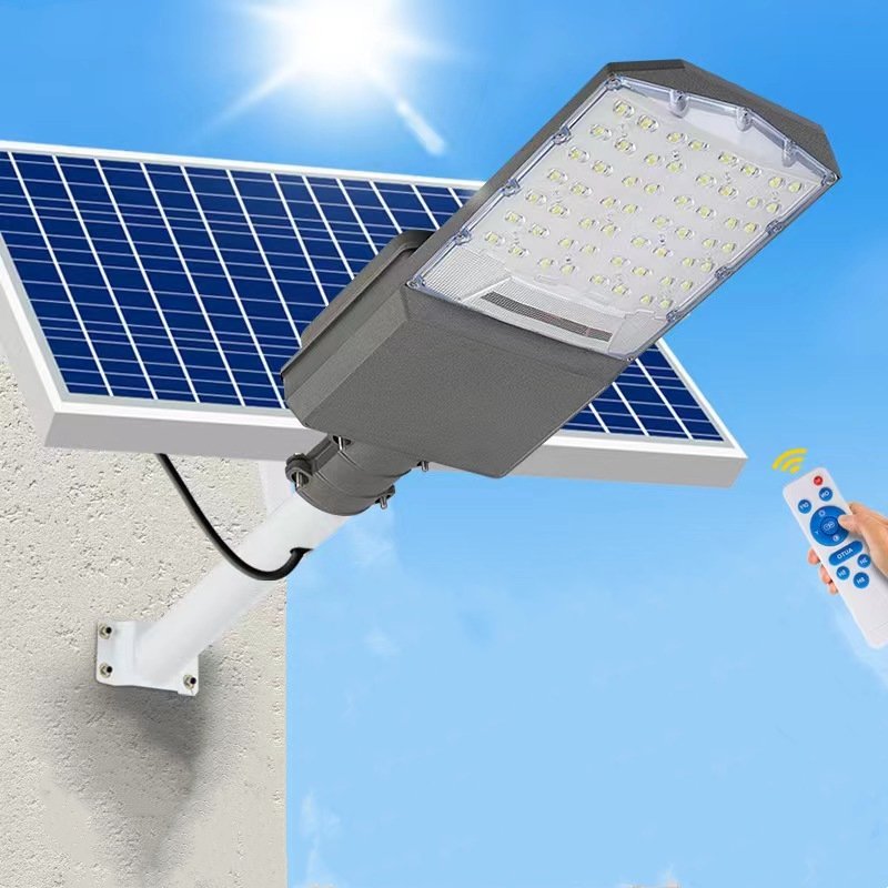 Road Engineering Outdoor Waterproof Large Curved Surface Luminous Solar Courtyard Induction 1000W500W LED Solar Street Light