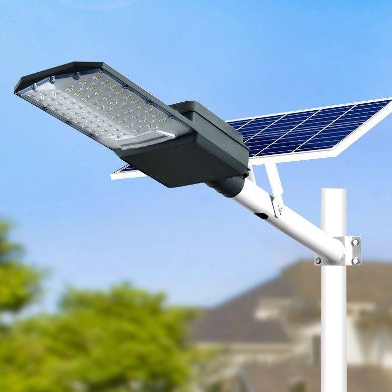 Road Engineering Outdoor Waterproof Large Curved Surface Luminous Solar Courtyard Induction 1000W500W LED Solar Street Light