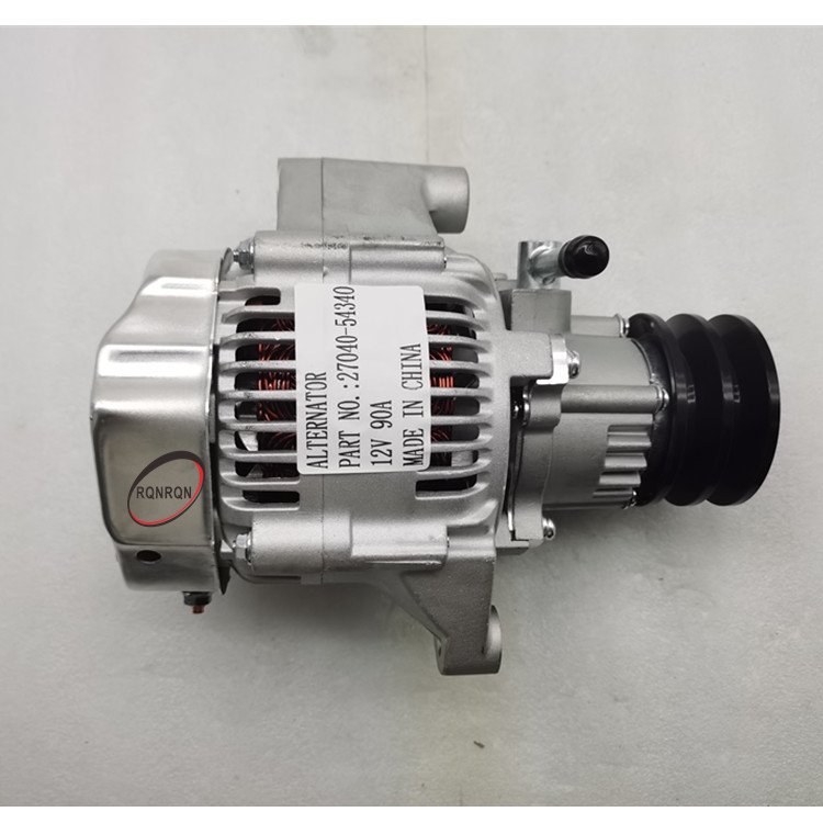 12v 80a Auto Alternator for Toyota 3L Hiace Hilux with Pump 2704054340 2704054341 1002115250