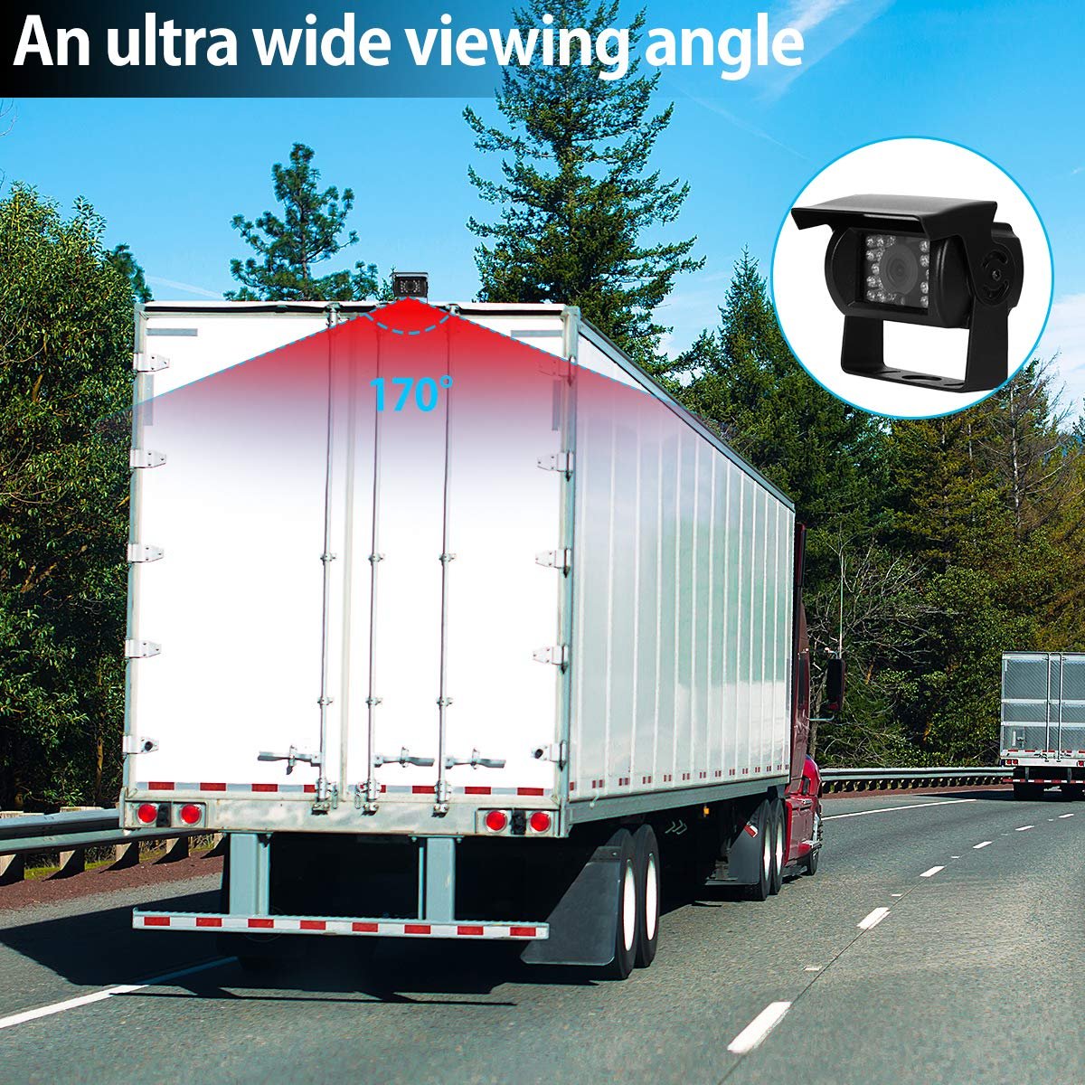 Ahd Camera Heavy Duty Car Ahd Reversing Camera Trolley Rear View Rear Rearciew Night Truck Dash Auto Camera