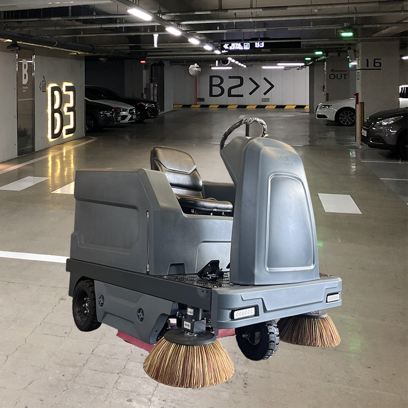 Big Industrial Street Electric Ride on Street Road Truck Barredoras De Calles Machine Auto Artred Floor Scrubber Sweeper