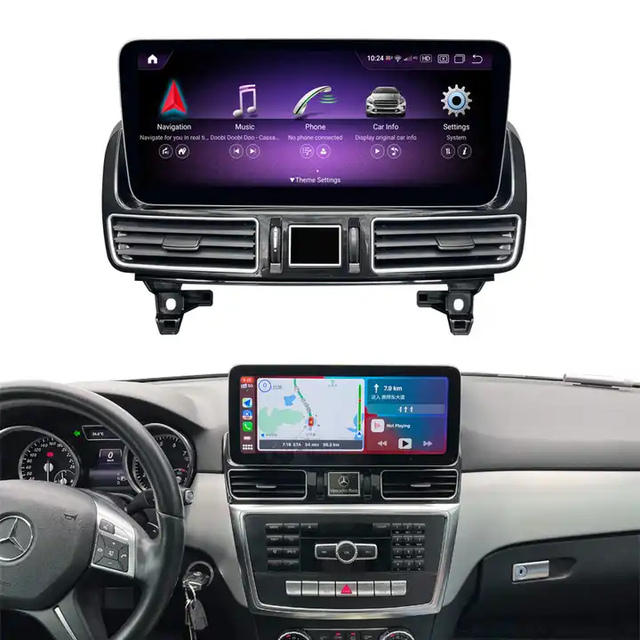 12.3" Blue-Ray Screen Android Car Radio for Mercedes Benz A/B/C/G Class Wireless Carplay Navigation