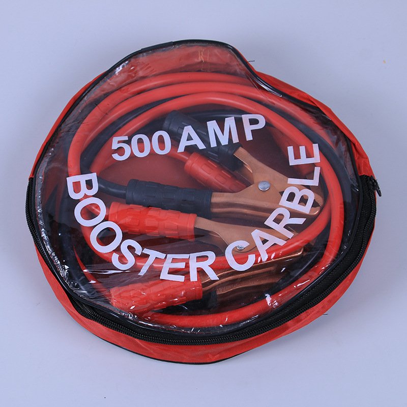 500 Amp Auto Car Jumper Cables Heavy Duty Battery Booster 3M Jump Start