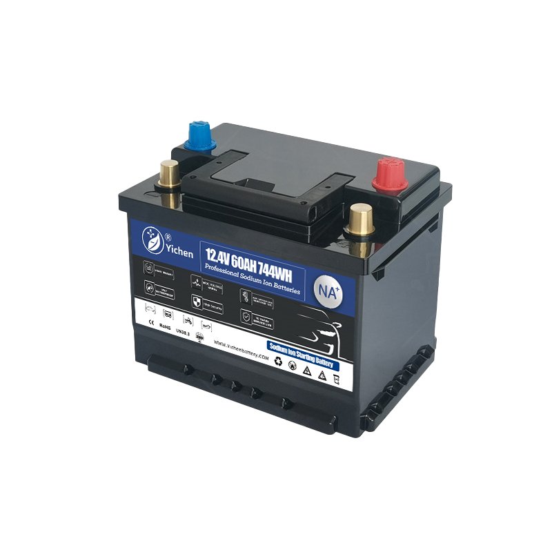 12v 60Ah Start-stop Sodium Ion Battery SLA Lead Acid Replacing Automobile Auto Batteries 12.4V 60Ah