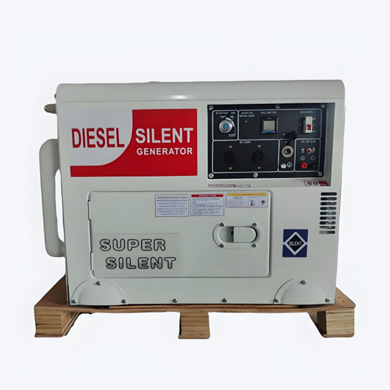 Portable 5kVA Diesel Generator 50HZ Super Silent Super Silent Emergency Backup Three 40KW One Year Warranty Free Easy-Damageable