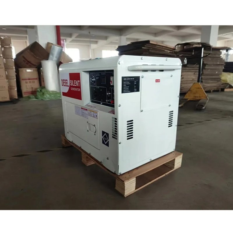 Portable 5kVA Diesel Generator 50HZ Super Silent Super Silent Emergency Backup Three 40KW One Year Warranty Free Easy-Damageable