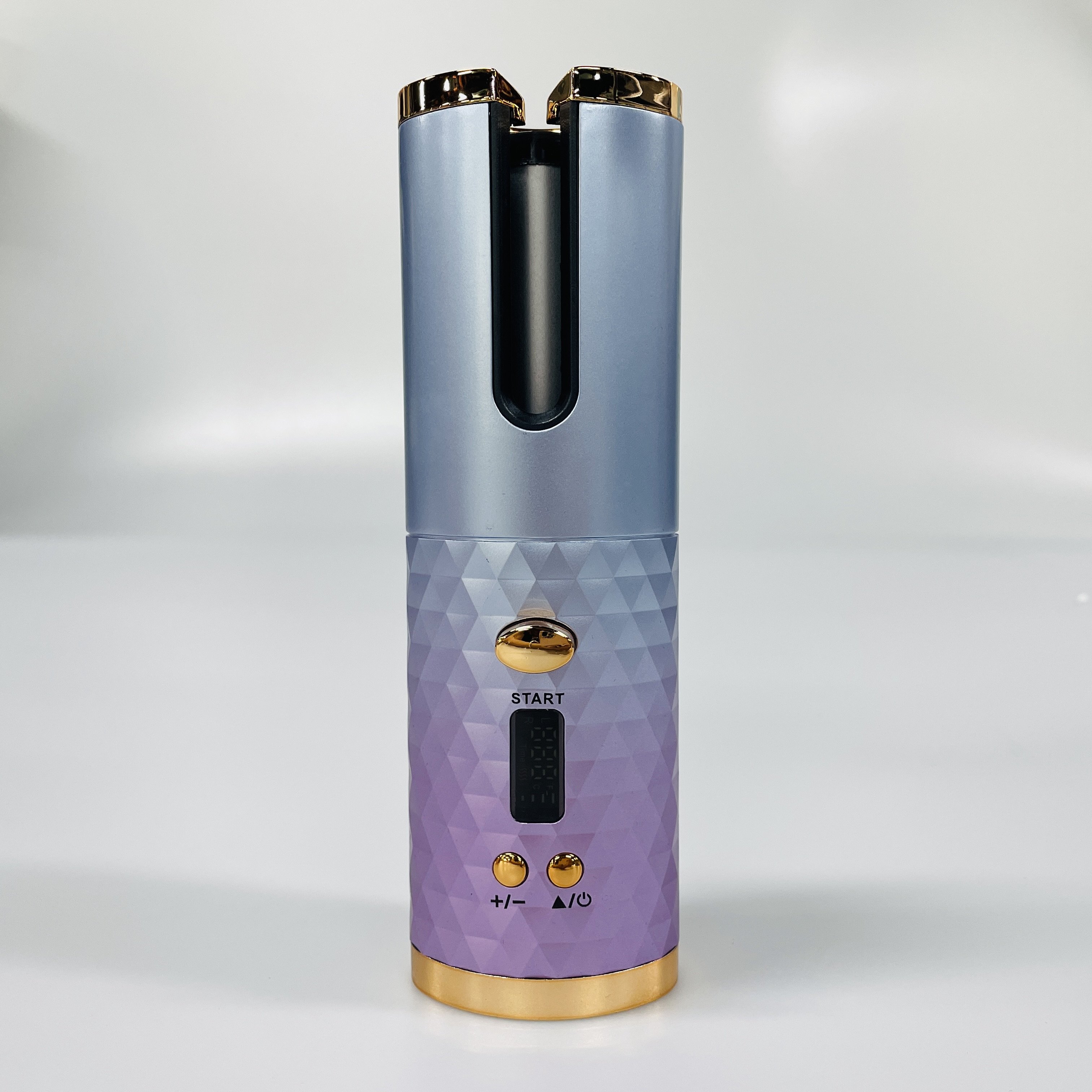 4000 MAh Portable Travel Hair Curler USB Rechargeable Cordless Automatic Curling Iron With LCD Display 6 Temps