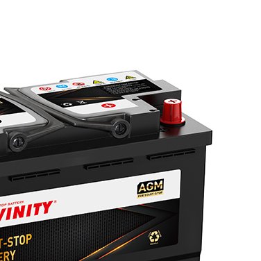 JIS/DIN Standard 6-QTF-80 H7 105Ah Capacity Agm Auto Battery Start Stop Car Batteries
