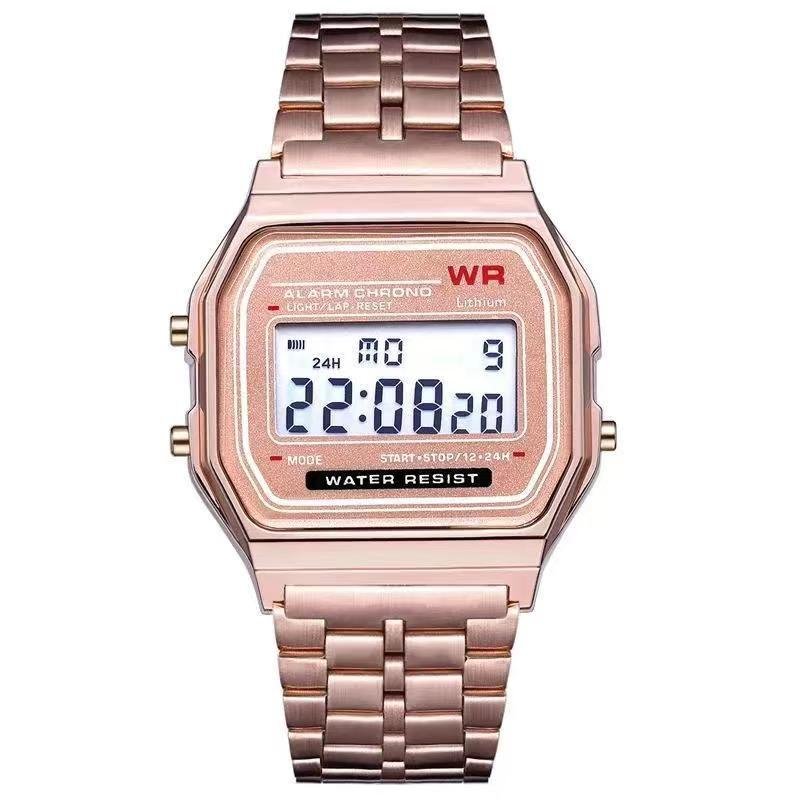 General Watch F91W Digital Vintage square Sports Watch Alarm Movement Mens Watches