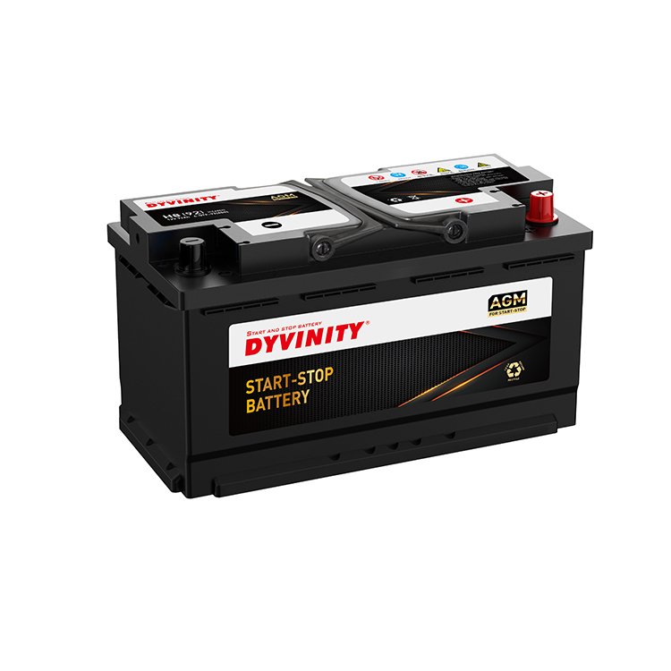 Hot Sale Maintenance Free Auto 12v 92ah AGM Car Start-Stop Battery