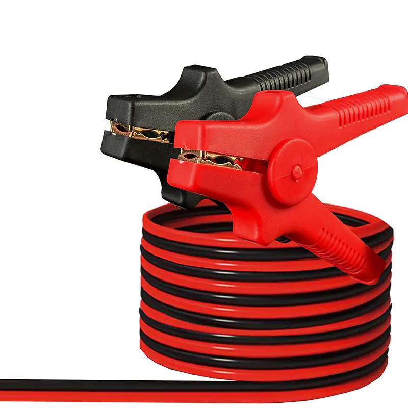 6GA 12Ft Auto Car Jumper Cables Duralast Battery Booster Auto Car Jumper Cables Heavy Duty Battery Booster Jump Start