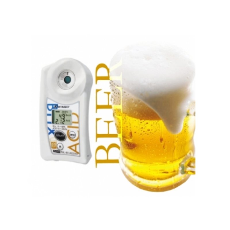 ATAGO PAL-BX/ACID101 Portable Auto Digital Refractometer Pocket Beer Acid/Brix Refractometer