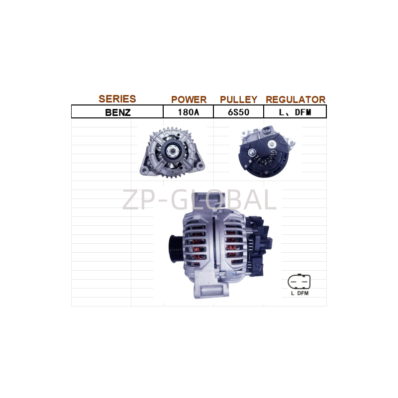 Alternator for Car Engine A0131548502 for Mercedes Benz E240/55/ML500/R500
