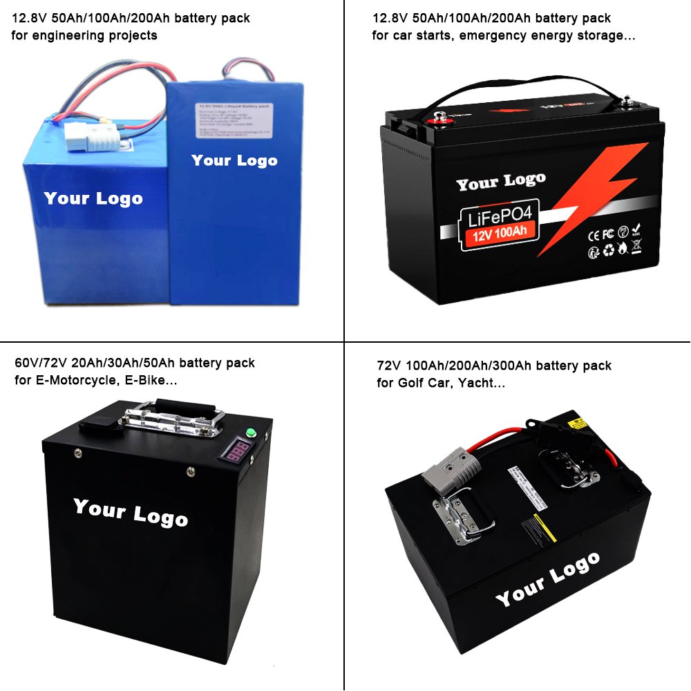 Custom 48 Volt 48v 51.2V 50Ah 100Ah 200Ah in Golf Carts Rv Atv Automotive Autozone Leisure Lithium Lifepo4 Battery Packs