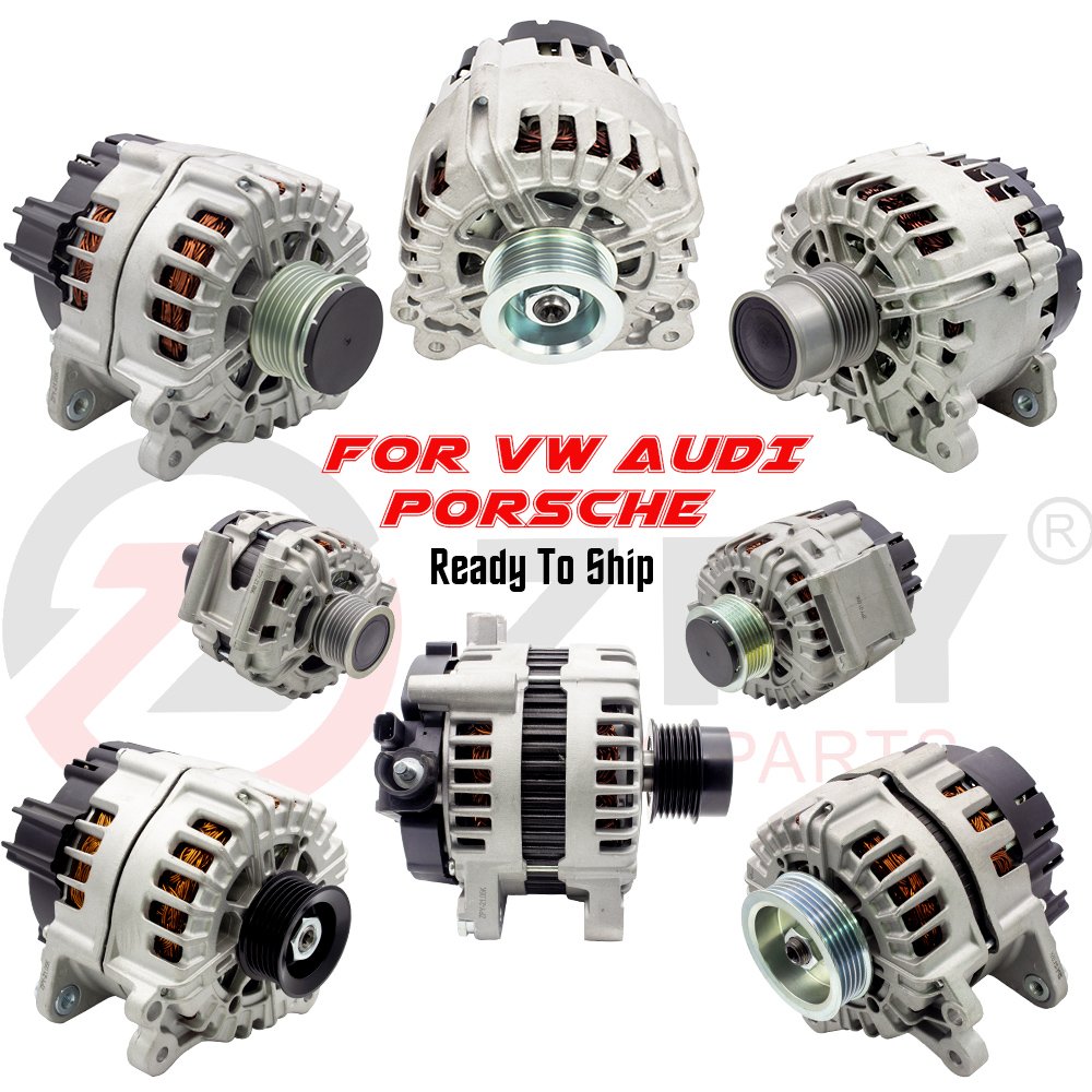 ZPY Brushless Alternator 12V 14v 180A Alternator for vw 0121715001
