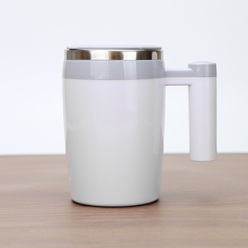 Wholesale Smart Drinkware Stainless Steel Electric Magnetic Auto Automatic Mixing String Coffee Cup Self Stirring Travel Cup