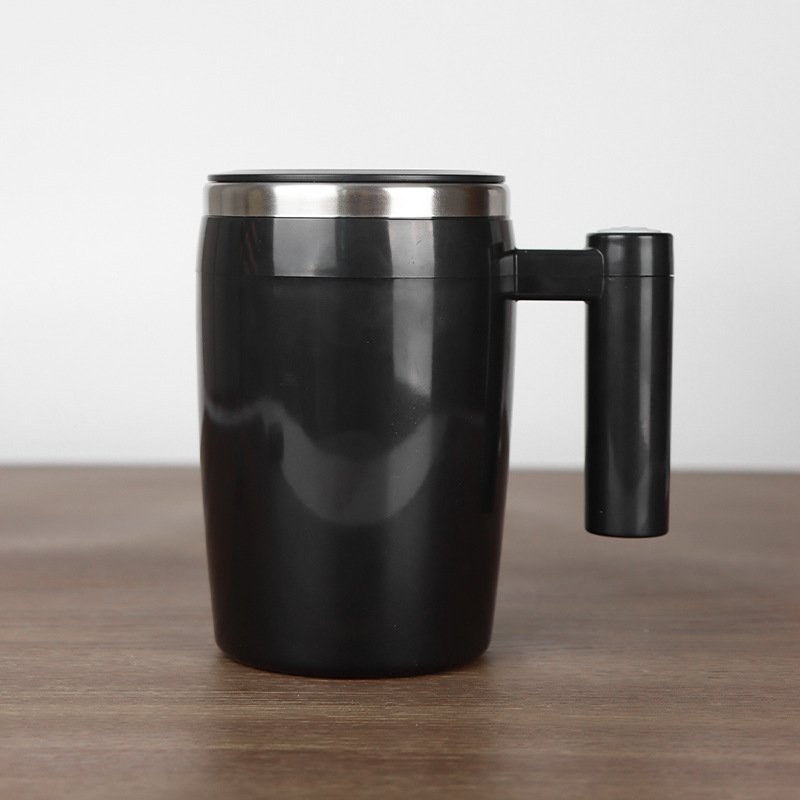 Wholesale Smart Drinkware Stainless Steel Electric Magnetic Auto Automatic Mixing String Coffee Cup Self Stirring Travel Cup