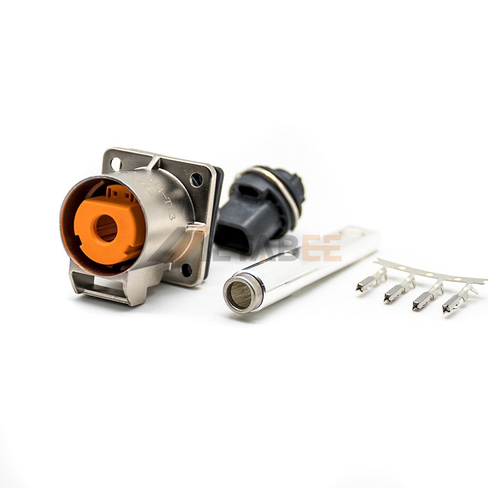 HV HVIL High Voltage Interlock Wire Connector Cable 1Pin 2Pin 3Pin Metal Plastic Straight Right Angle Plug Socket Auto for EV