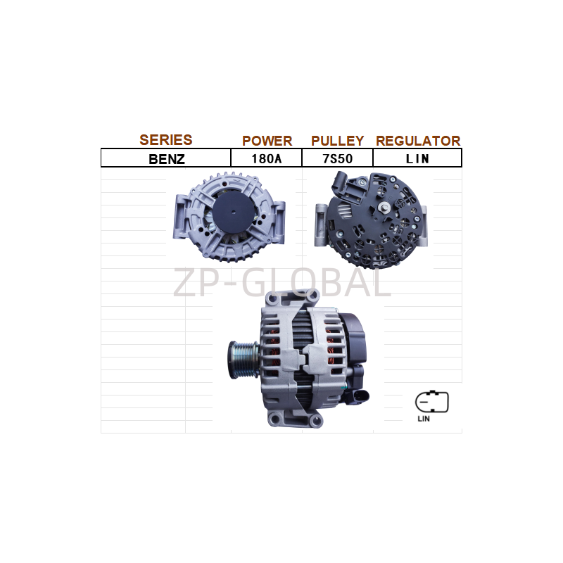 12v Car Alternators Price List A0131547002 for Mercedes Benz E280/300/320