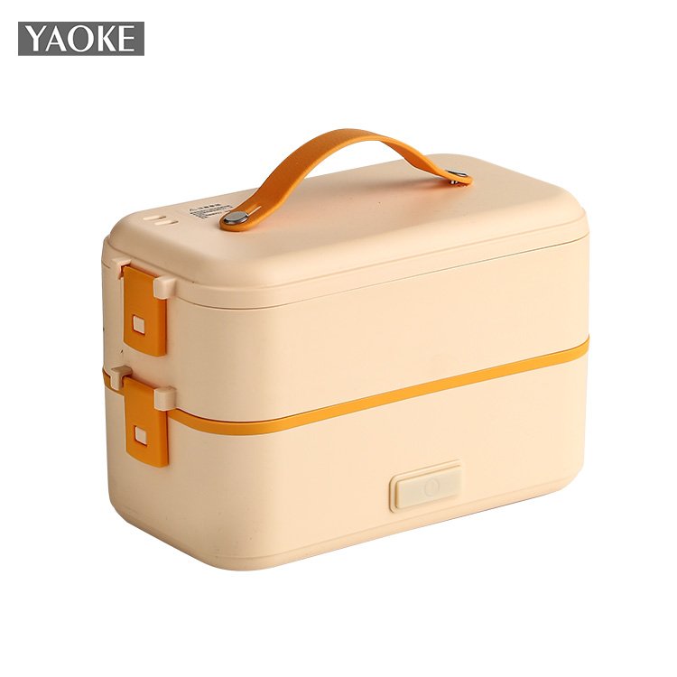Top Seller 1.5L Customize Stainless Steel Rechargeable Electric Lunch Box Set Kids With Bag Food Warmer for Home Use School