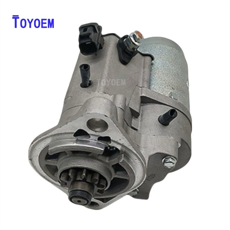 TOYOEM Car Auto Starter Motor Assy 2.2KW 10T CW 28100-67050 for Toyota HIACE IV Van 2.5 01-12 LAND CRUISER 90 3.0 96-02