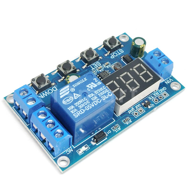 DC 6-40V Battery Charger Discharger Board Undervoltage Overvoltage Protection Circuit Board Module Precision Auto Off Module