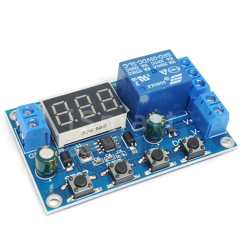 DC 6-40V Battery Charger Discharger Board Undervoltage Overvoltage Protection Circuit Board Module Precision Auto Off Module