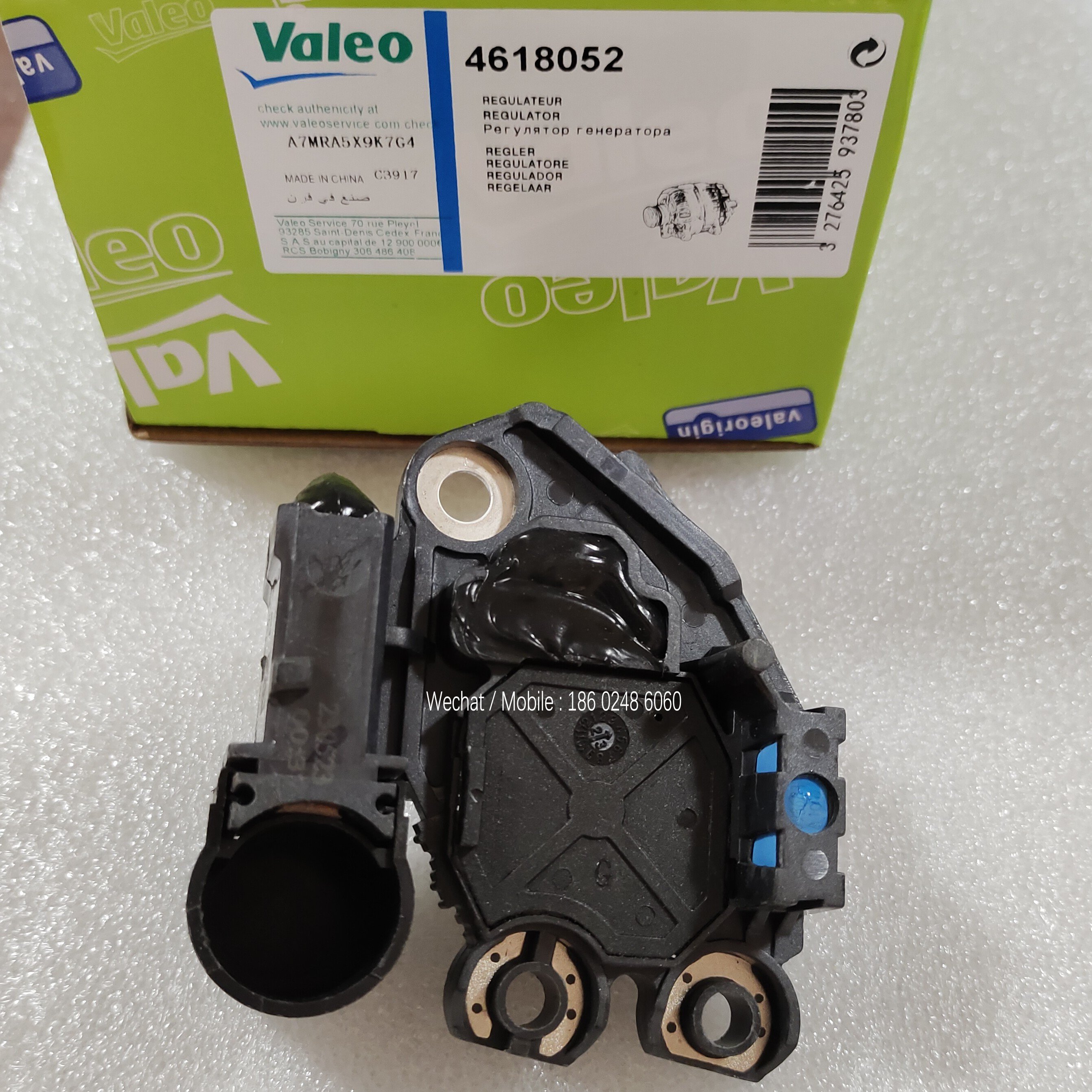 For Mercedes-Benz 12V Original Car Alternator Spare Parts Voltage Regulator 4618052 595243 M573 for Valeo
