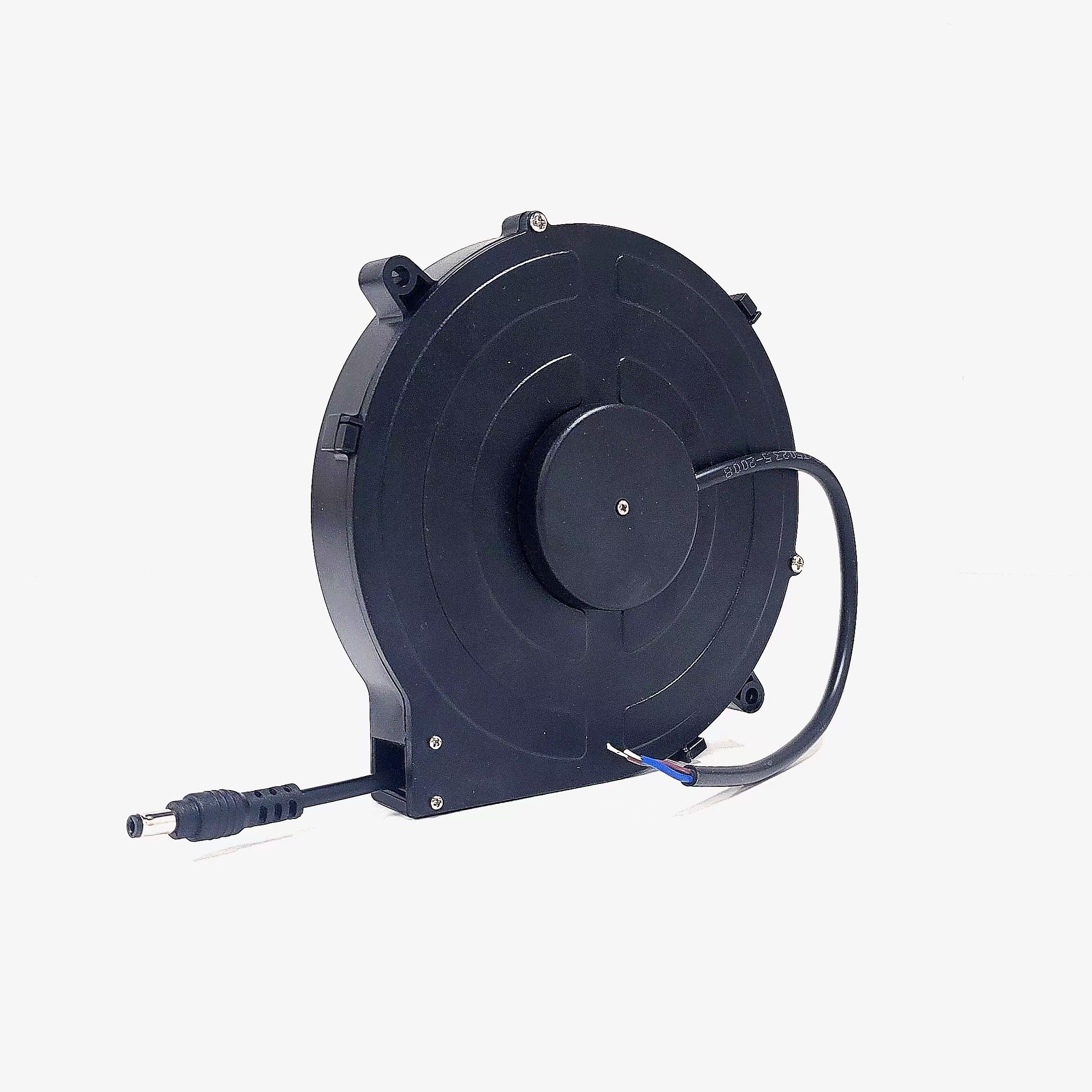 5.5x2.1 Small Dc Cable Reel Auto Rewind Spring Return Retractable Extension Cable Reel for Car Charger Battery Cable Extension