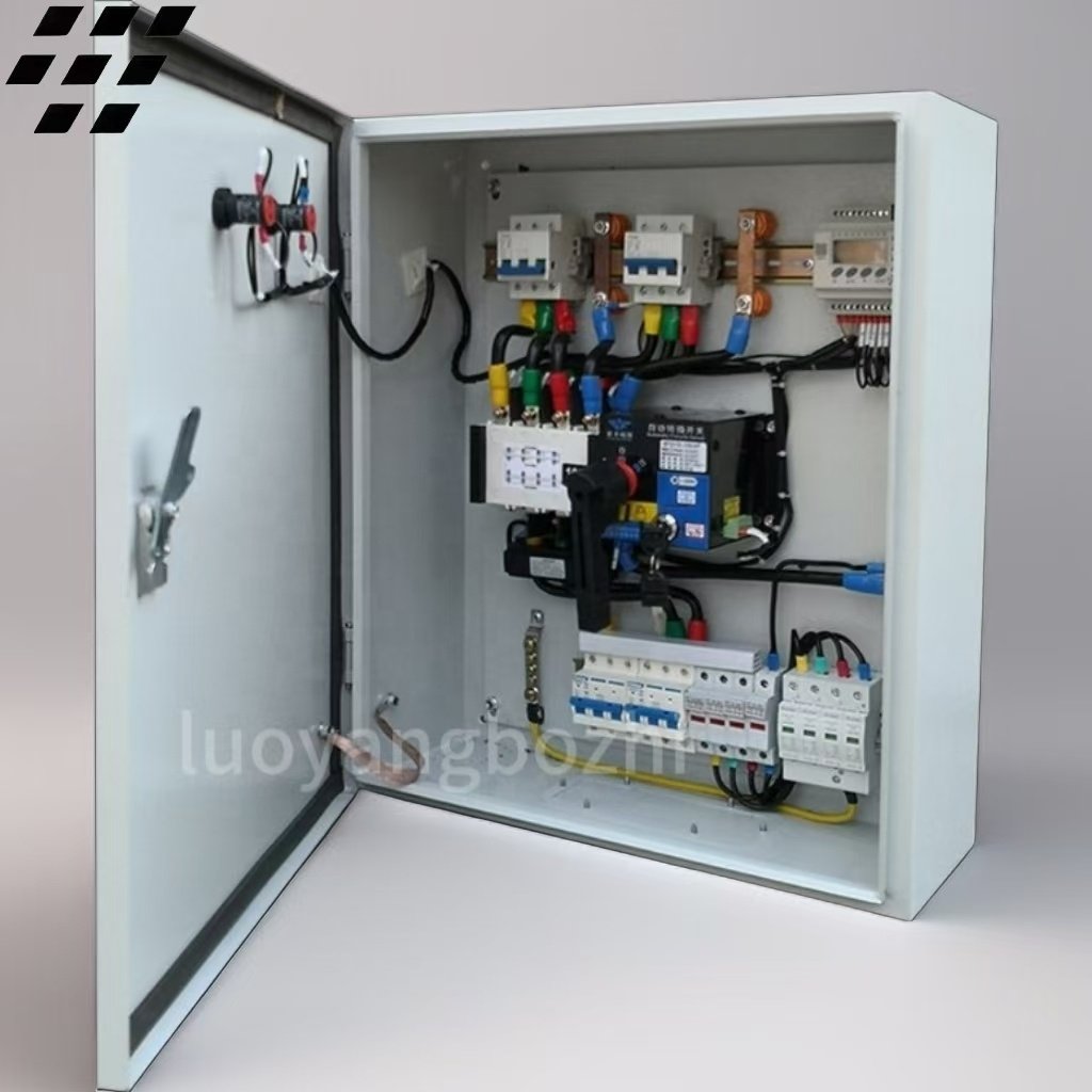 Made Durable Steel ATS LV Automatic Power Transfer Switchgear Assemblies 400A-10A Generator Switch Distribution Box