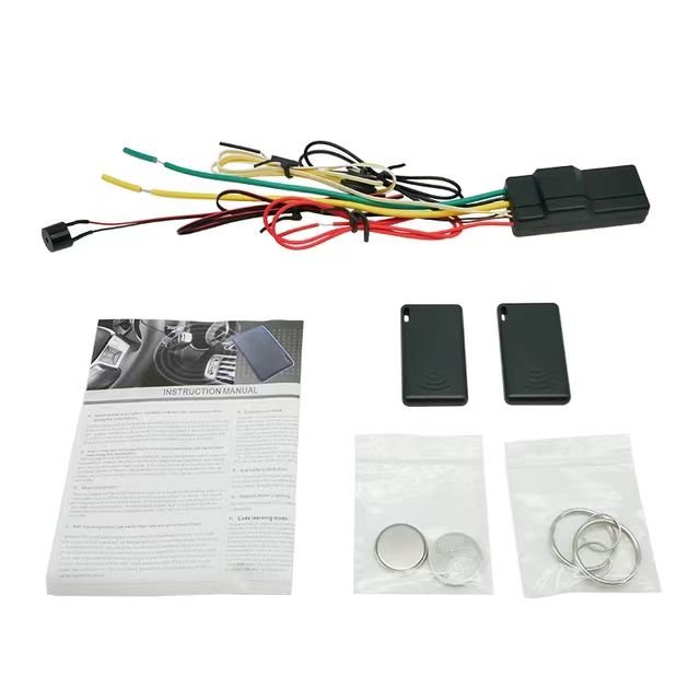 Factory Wholesale Authentic High-quality 12V Car Intelligent Hidden Lock Anti-theft Device 2.4Ghz Car Anti Robbery Device