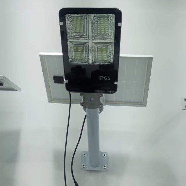1000W 660Leds 20000Lm Fixture 120 Watt Led 300 Watts 4 Sided 90 3 Cobs Powered 20W 400W Split Solar Street Light With Plc System